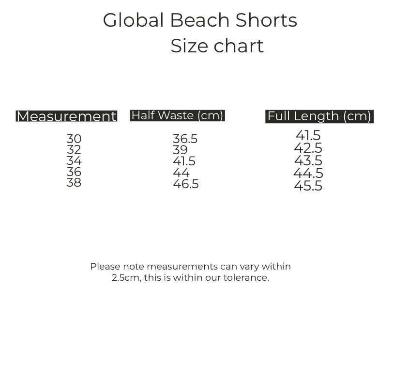 Global Beach Shorts